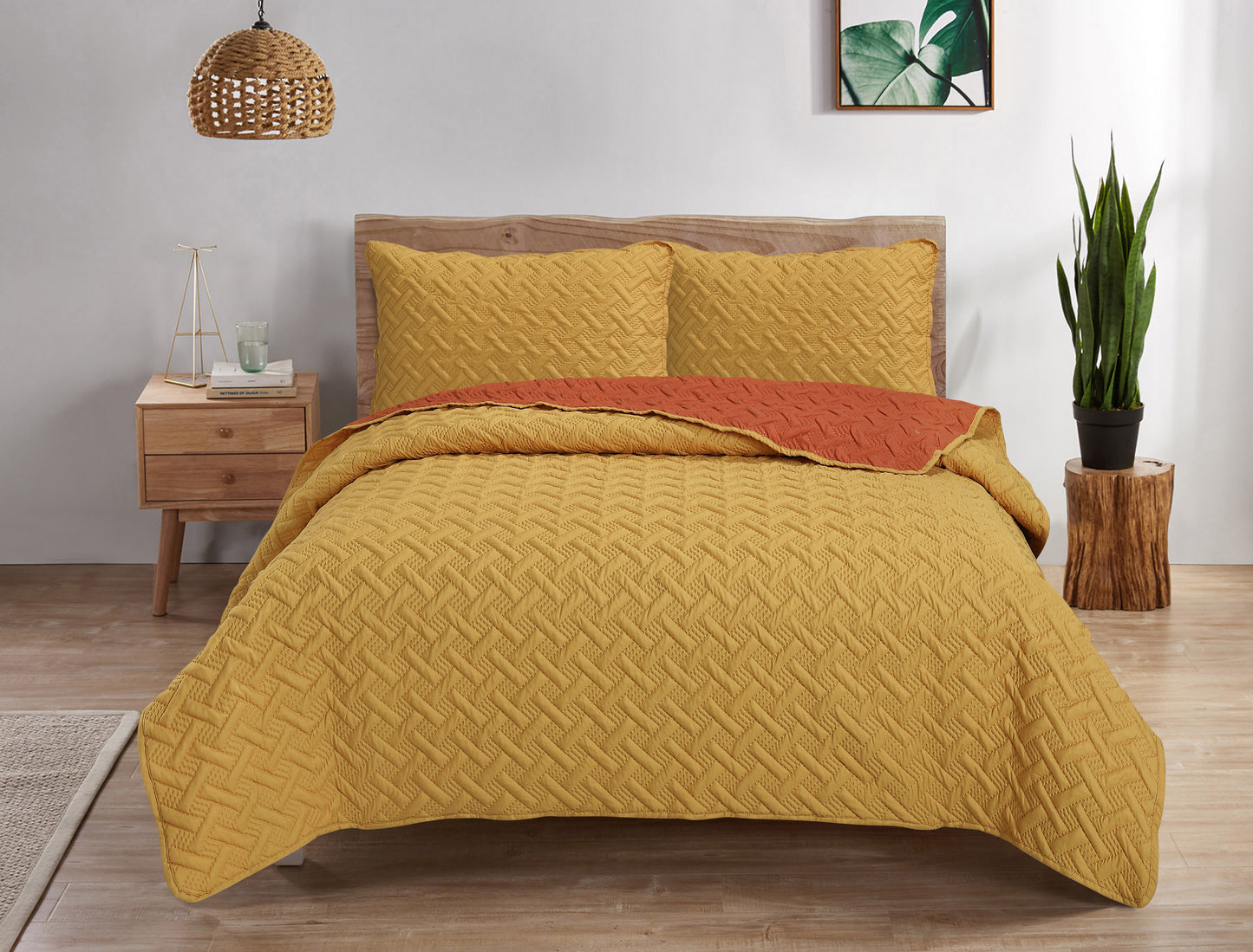 Colcha Pinsonic Spring doble vista