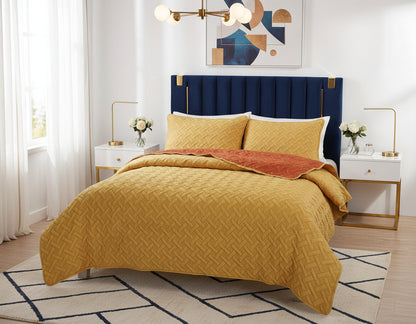 Colcha Pinsonic Spring doble vista