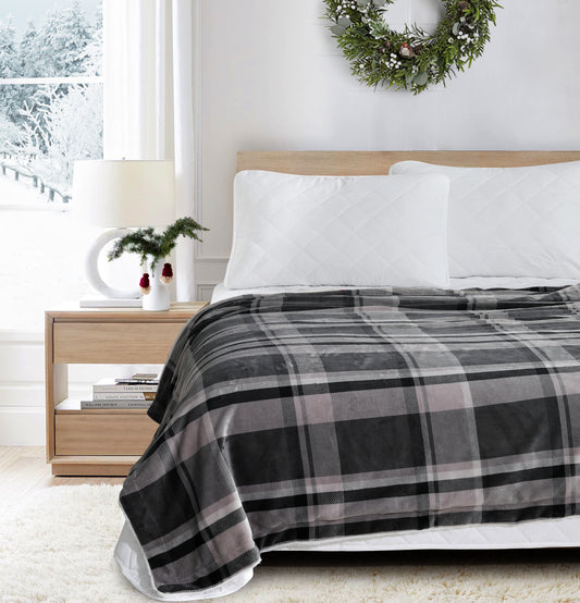 Frazada Coleman reverso a micro mink.