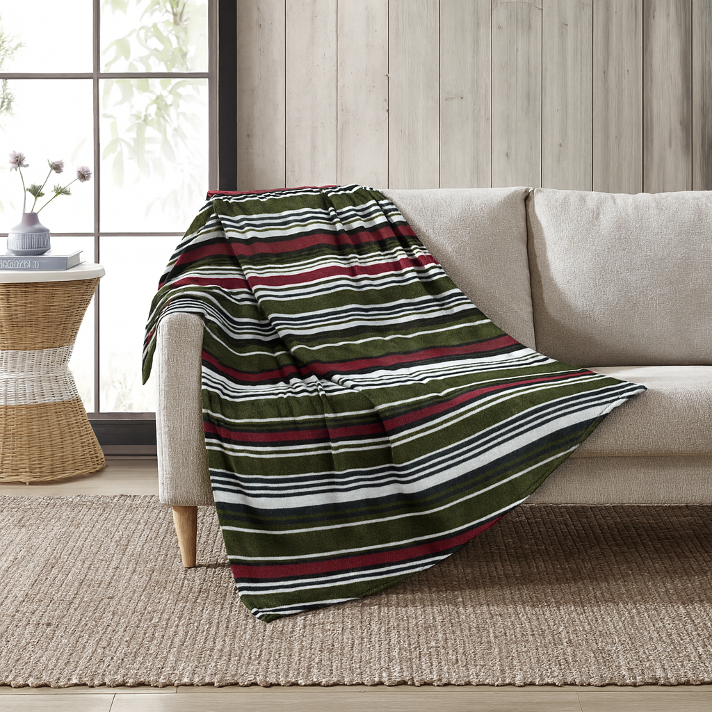 Frazada decorativa ligera y acogedora