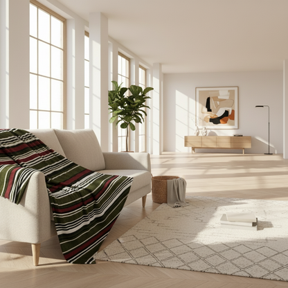 Frazada decorativa ligera y acogedora