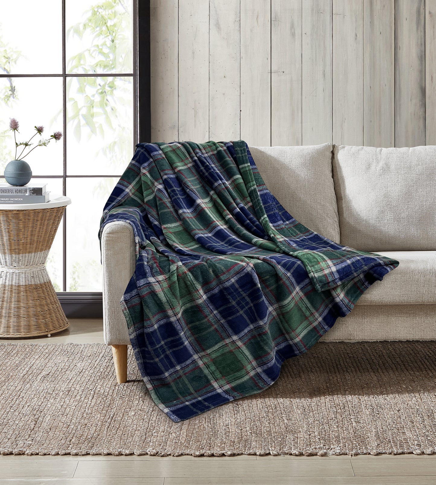 Frazada decorativa ligera y acogedora